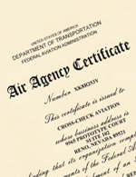 FAA Air Agency Certificate